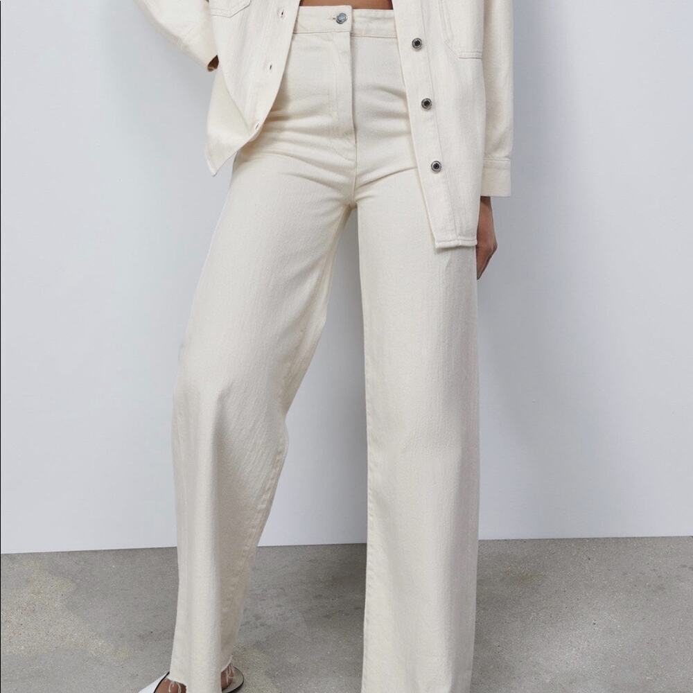 Zara Alma Wide Leg Jeans - Picture 5 of 9